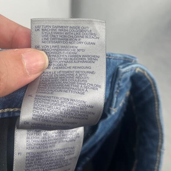 NYDJ Sheri Slim Womens Jeans Sz 16W Stretch Curve Shaper Lift Tuck Minimalist - Picture 10 of 10